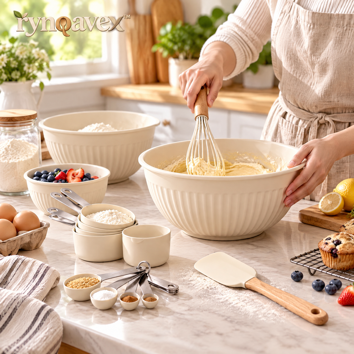 rynqavex™ Mixing Bowl & Measuring Essentials Set